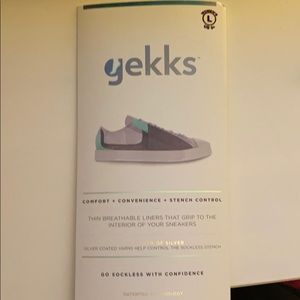 Liners for sock less look in sneakers